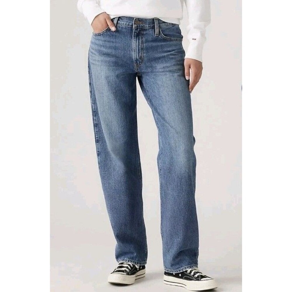 Women's Levi's '94 Baggy Jeans Size 32 x 31 Mid Rise Straight Leg Loose Fit